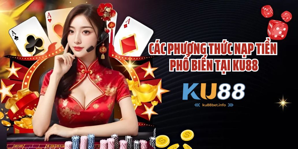 Các Phương Thức Nạp Tiền Phổ Biến Tại Ku88